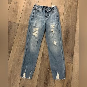 Hollister Blue Ripped Jeans